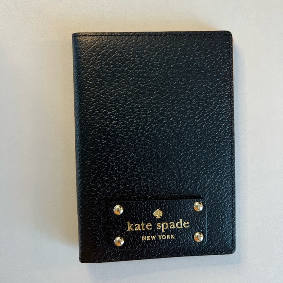 kate spade Accessories - Kate Spade Wellesley Passport Holder in Black